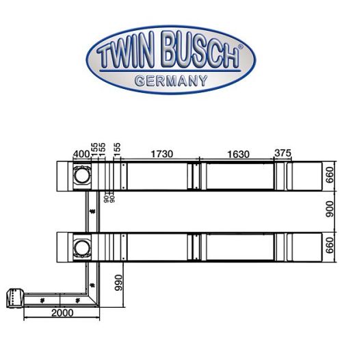 Scissor lift - 4.0 t - Over floor - GREY-Line